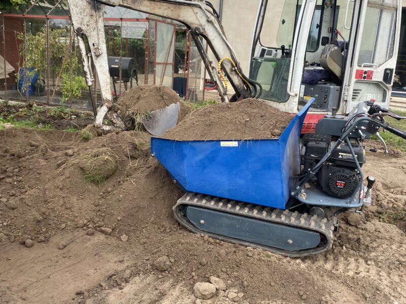 Mini ekskavatoriaus nuoma 1.7t su operatoriu