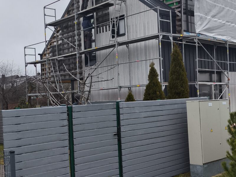 Stogų dengimas, karkasų statymas, ventiliuojamas fasadai, skardinio darbai